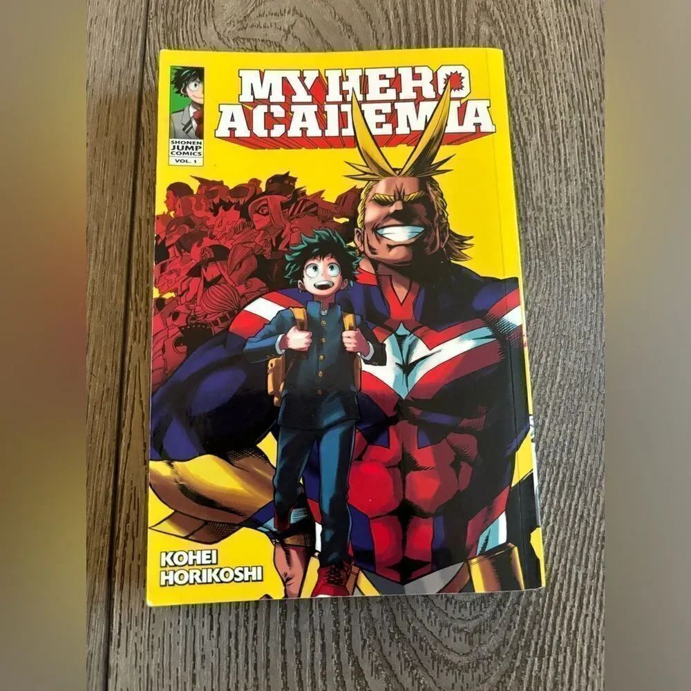 My hero academia manga book Vol. 1